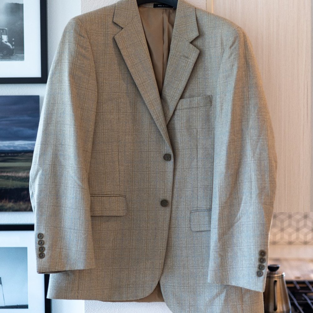 Pronto Uomo - Men's Tweed Sports Jacket - 40R
